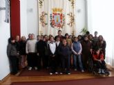 Alumnos del Primitiva Lpez, de visita en el Palacio Consistorial