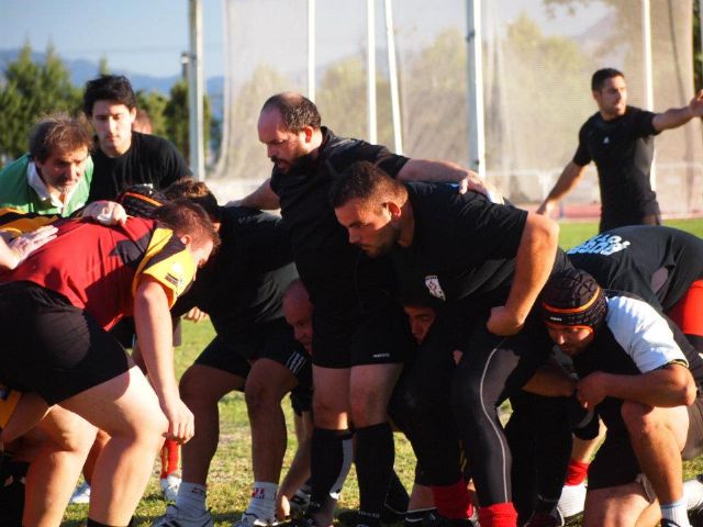 El Club de Rugby Totana jug el primer amistoso de su historia contra el XV de Murcia B - 2
