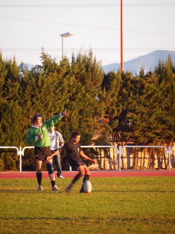 El Club de Rugby Totana jug el primer amistoso de su historia contra el XV de Murcia B - 5