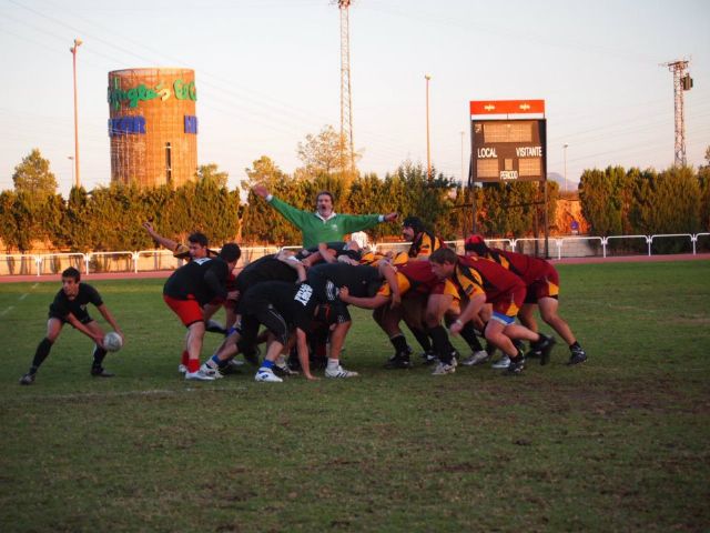 El Club de Rugby Totana jug el primer amistoso de su historia contra el XV de Murcia B - 6