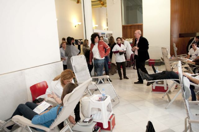 Cuatrocientas catorce personas acudieron a donar sangre al Palacio Consistorial - 5, Foto 5