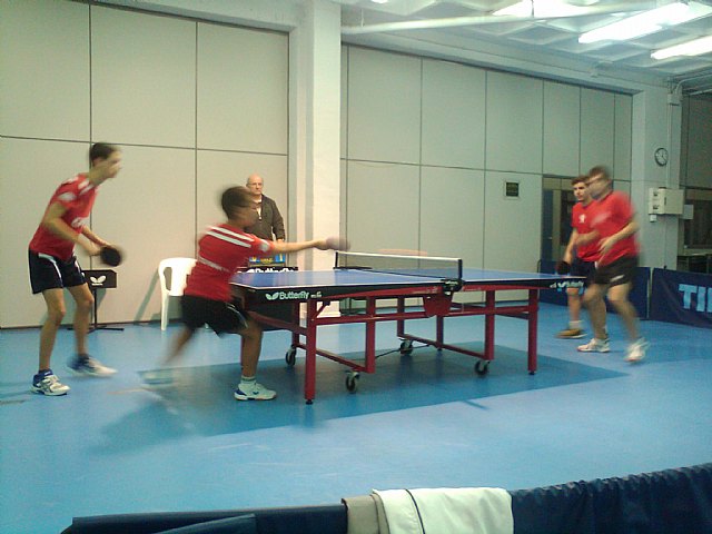 Tenis de mesa. 2ª nacional. Peña Barcelonista de Totana 4 --- 2 Villa de la Zubia, Foto 4