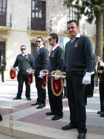 La Banda de cornetas y tambores del Ilustre Cabildo Superior de Procesiones de Totana particip en la ofrenda floral a Santa Eulalia - 15