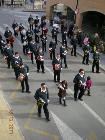 La Banda de cornetas y tambores del Ilustre Cabildo Superior de Procesiones de Totana particip en la ofrenda floral a Santa Eulalia - 16