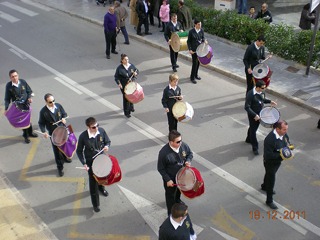 La Banda de cornetas y tambores del Ilustre Cabildo Superior de Procesiones de Totana particip en la ofrenda floral a Santa Eulalia - 18
