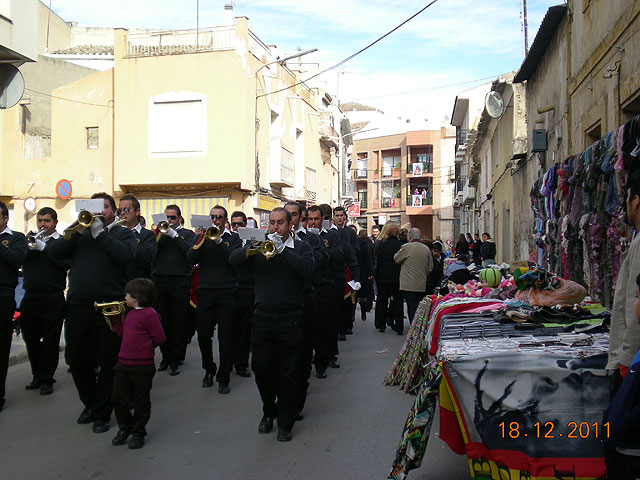 La Banda de cornetas y tambores del Ilustre Cabildo Superior de Procesiones de Totana particip en la ofrenda floral a Santa Eulalia - 23