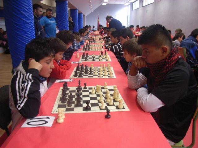 Un total de 58 escolares participaron en el torneo de ajedrez de Deporte Escolar organizado por la concejalía de Deportes, Foto 3