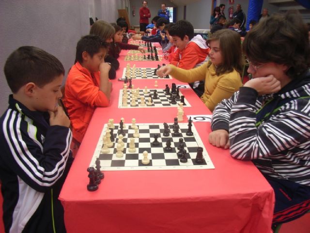 Un total de 58 escolares participaron en el torneo de ajedrez de Deporte Escolar organizado por la concejalía de Deportes, Foto 4
