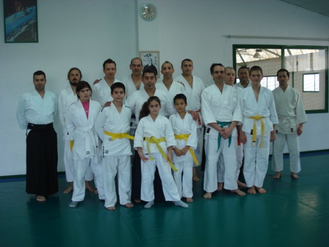 El Club de Aikido lleva a cabo una jornada de puertas abiertas en la que dos alumnos de la escuela infantil se examinaron de cinto amarillo - 1