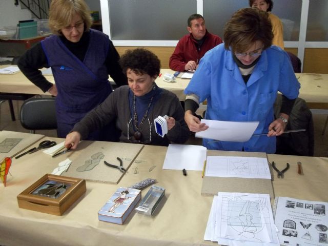 Comienza en Lorquí un curso de vidrieras - 1, Foto 1