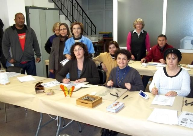 Comienza en Lorquí un curso de vidrieras - 2, Foto 2
