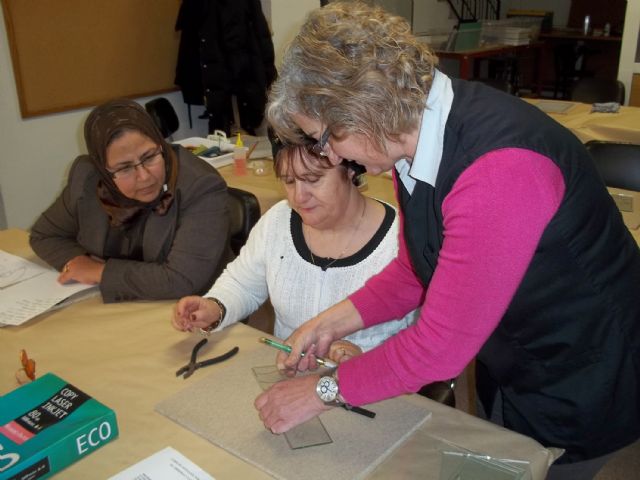 Comienza en Lorquí un curso de vidrieras - 3, Foto 3