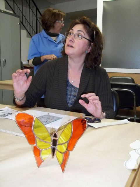 Comienza en Lorquí un curso de vidrieras - 4, Foto 4