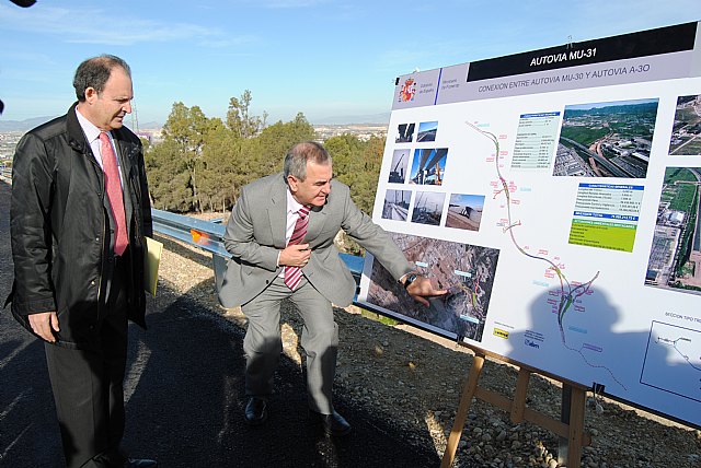 Las obras de la Conexión Suroeste de Murcia ultiman los trabajos para su puesta en servicio - 1, Foto 1