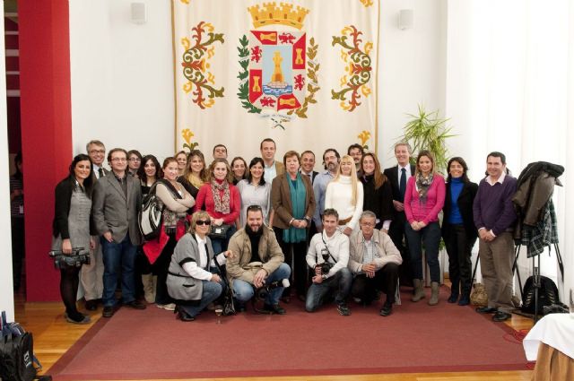 La alcaldesa felicita las fiestas a los periodistas haciendo balance del año - 1, Foto 1