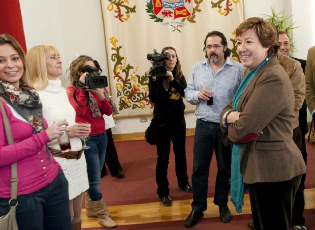 La alcaldesa felicita las fiestas a los periodistas haciendo balance del año - 2, Foto 2