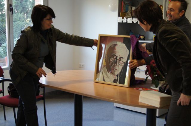 Autoridades municipales felicitan la navidad a los usuarios y profesores del Centro Ocupacional José Moyá  y los del Servicio de Apoyo Psicosocial, Foto 3