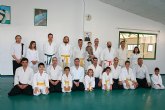 El Club de Aikido lleva a cabo una jornada de puertas abiertas en la que dos alumnos de la escuela infantil se examinaron de cinto amarillo