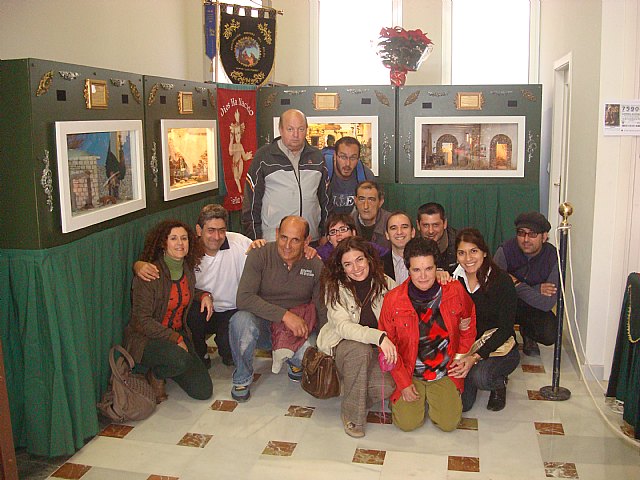 Users of Psychosocial Support Services visit the Bethlehem Municipal and other samples belensticas Totana, Foto 1