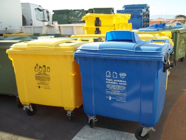 Lorquí incorpora 25 nuevos contenedores selectivos para el reciclaje - 1, Foto 1