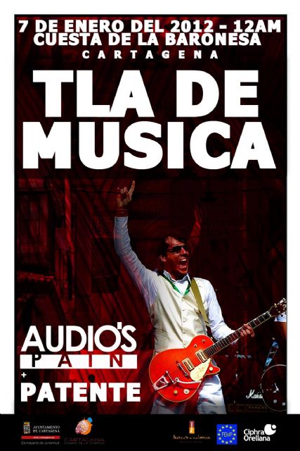 El indierock de Audio´s Pain de la mano del T-La - 1, Foto 1