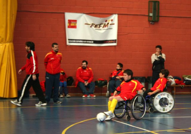 Elaljibe Murcia FS y Los Halcones del Noroeste se enfrentan en el I Torneo de Fútbol Sala Adaptado - 1, Foto 1