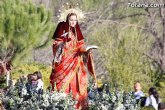 Ms de 20.000 personas acompañan a Santa Eulalia, patrona de Totana, en romera en el regreso a su ermita de Sierra Espuña