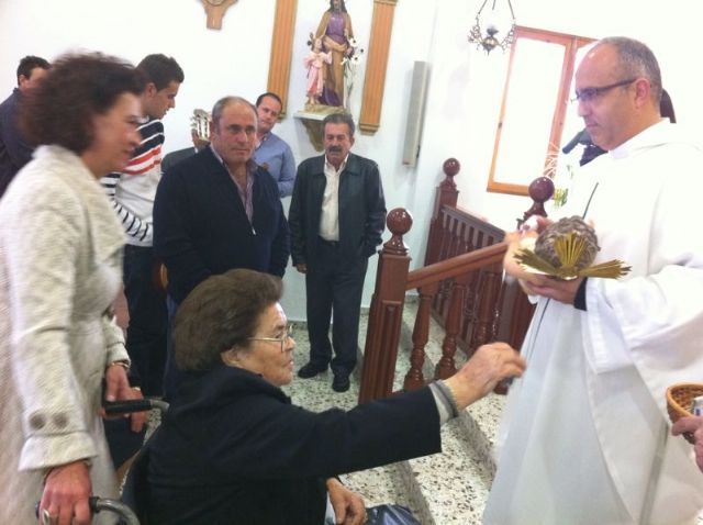 Autoridades municipales asisten al Raiguero Alto donde se celebró una misa en la ermita de Santo Domingo, Foto 2