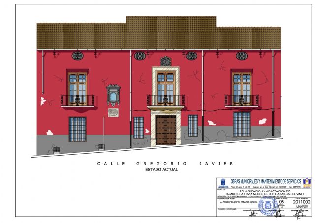 La Casa de los Caballos del Vino se restaurará con un proyecto financiado con fondos europeos - 1, Foto 1