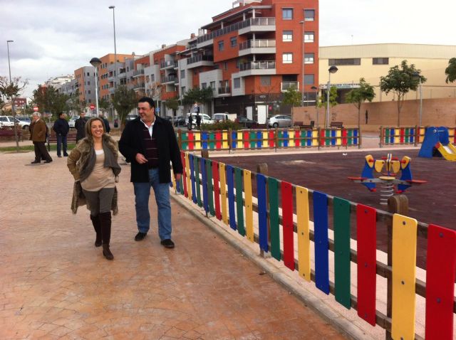 El jardín de la Rambla de Espinardo ya luce totalmente reformado - 1, Foto 1