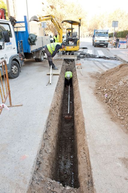 Continúan las obras de Aquagest en la calle García Lorca - 1, Foto 1