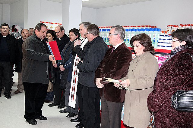 Bendición del Economato Social “Mambré” en Lorca - 1, Foto 1