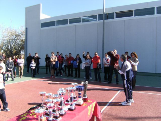 El Club Deportivo Sierra Espuña clausur el pasado 8 de Enero su Torneo de tenis de Navidad - 4