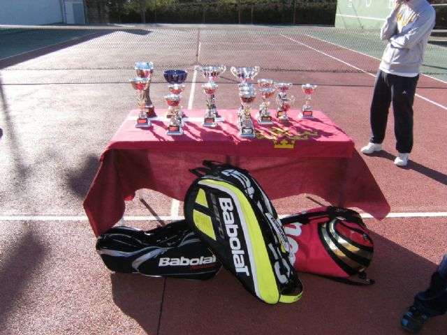 El Club Deportivo Sierra Espuña clausur el pasado 8 de Enero su Torneo de tenis de Navidad - 5