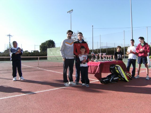 El Club Deportivo Sierra Espuña clausur el pasado 8 de Enero su Torneo de tenis de Navidad - 6