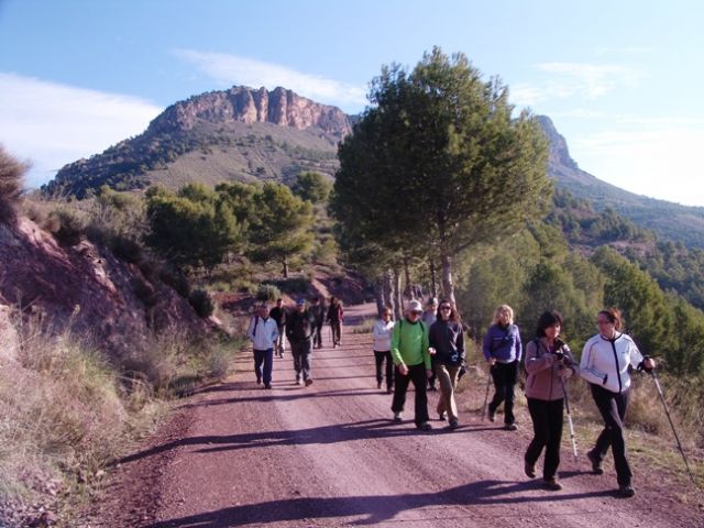 More than 40 people participated in the hiking trail that took place in the Rambla de La Torrecilla (Lorca), Foto 2