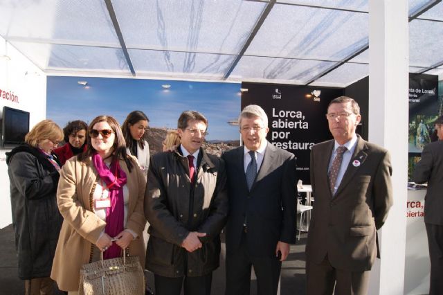 El presidente del Atlético de Madrid muestra su apoyo a Lorca y anima a visitar la ciudad - 1, Foto 1