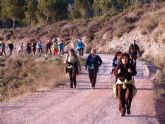 Más de 40 personas participaron en la ruta de senderismo que tuvo lugar por la Rambla de La Torrecilla (Lorca)