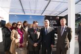 El presidente del Atlético de Madrid muestra su apoyo a Lorca y anima a visitar la ciudad