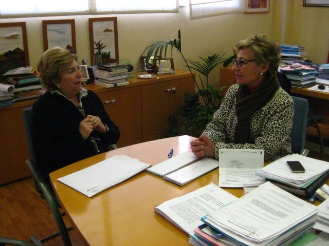 La nueva presidenta de la Junta Local de Cruz Roja visita a la concejal de Bienestar Social y Sanidad - 2, Foto 2