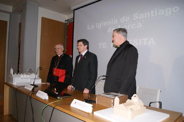 La Iglesia Católica rehabilitará los templos de Santiago y San Diego de Lorca, al tiempo que reconstruirá el de Cristo Rey - 1, Foto 1