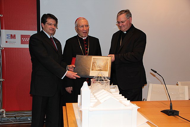 Presentan en Madrid el proyecto de Restauración de la Iglesia de Santiago de Lorca - 1, Foto 1