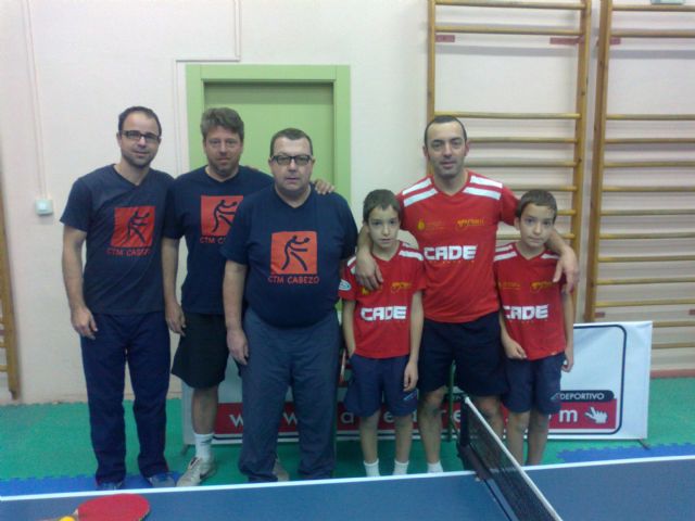 Tenis de mesa. 2ª nacional. Remontada de la Peña Barcelonista en Lorca, Foto 1