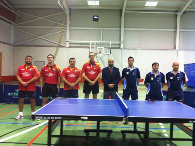 Tenis de mesa. 2ª nacional. Remontada de la Peña Barcelonista en Lorca, Foto 3