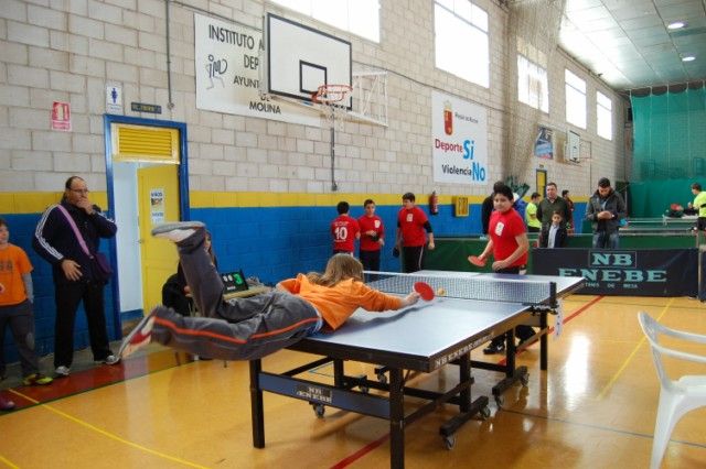 Los alevines de Alguazas ganan en Tenis de Mesa - 1, Foto 1