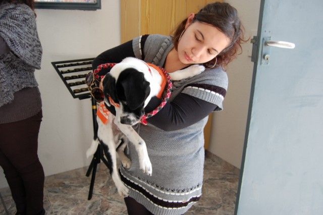 Decenas de vecinos acuden a la tradicional misa de San Antón - 5, Foto 5