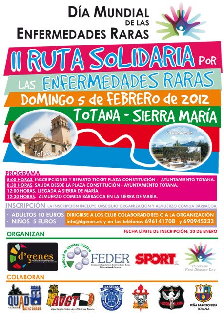 Se presenta la segunda ruta solidaria por las Enfermedades Raras - 1, Foto 1