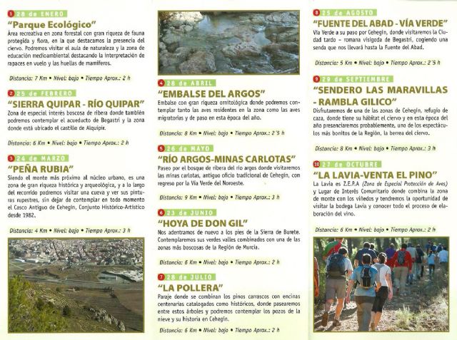El Ayuntamiento presenta un calendario de rutas turísticas para toda la familia - 1, Foto 1