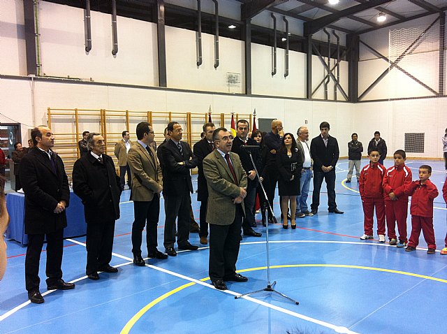 El nuevo pabellón deportivo en Lobosillo completa la oferta de infraestructuras en las pedanías murcianas - 1, Foto 1