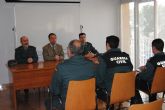Bascuñana se reúne con los comandantes de puesto de la Guardia Civil en la Región
